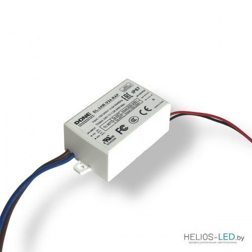 Блок питания 24 В 24 Вт; Преобразователь напряжения 220-24; Блок питания герметичный DL-24W-24-RAP