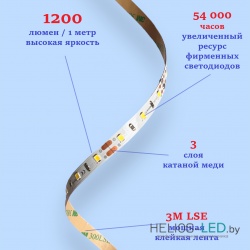 Светодиодная лента 12V 60 OSRAM LEDs Helios PRO